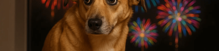 Hunde und Silvester: Last-Minute Tipps für weniger Angst vor Feuerwerk