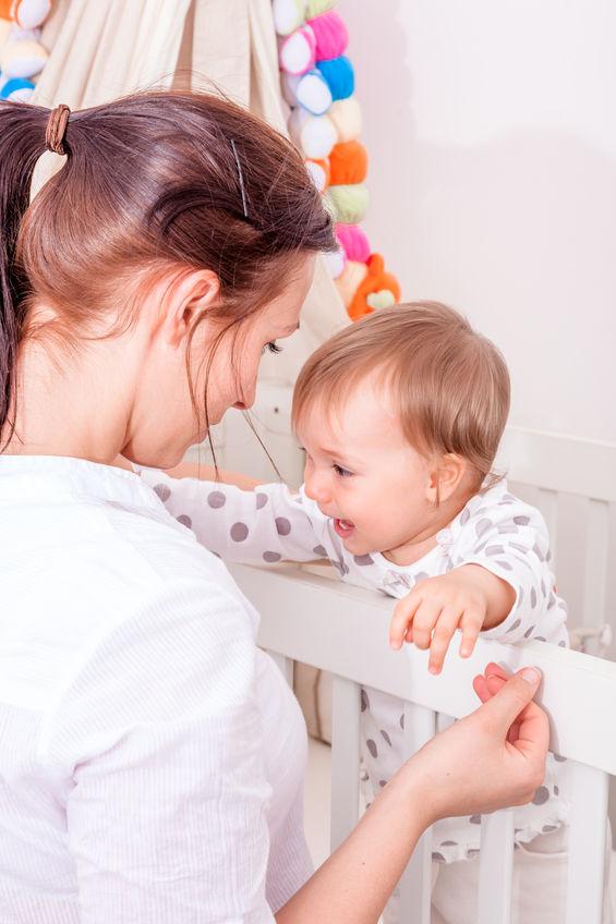 Baby met verlatingsangst