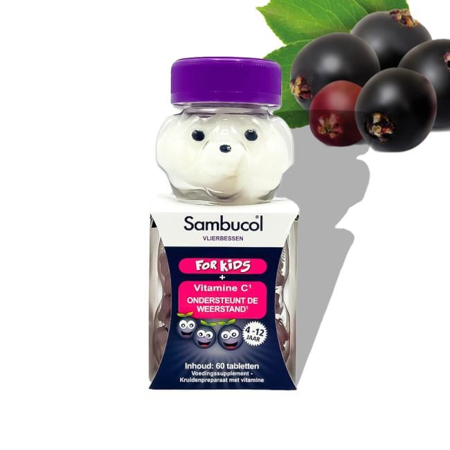 Sambucol® Kids - 60 Kauwtabletten