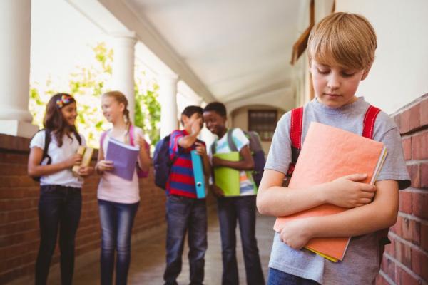 Bang om naar school te gaan