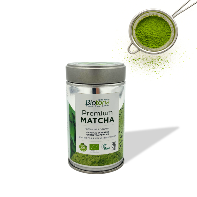 Biologische Premium Matcha uit Japan (80g) – Biotona